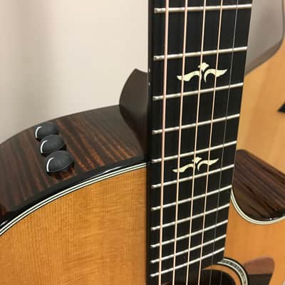 Taylor 612ce Grand Concert Acoustic/Electric Guitar with Hardshell Case 2015 Natural image 9