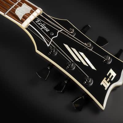 2013 ESP E-II Eclipse FM - STBLK See Thru Black | Japan Flamed Top Singlecut EMG Hot 70 Pickups 24 Extra Jumbo Frets 3.75kg | OHSC image 9