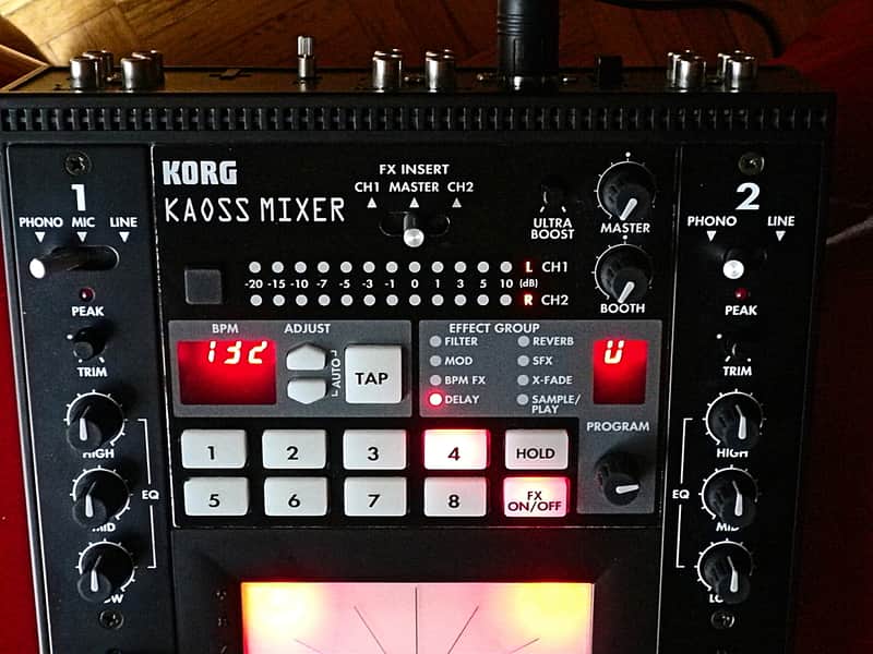 Korg Kaoss Mixer KM-2 | Reverb