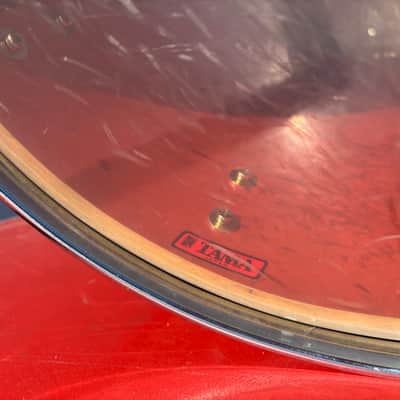 Tama Superstar candy apple red 14 Drum Tom image 6