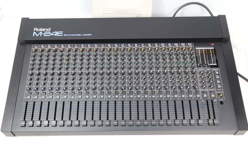 NEAR MINT Roland M-24E 24-Channel Balanced Mixer MADE IN JAPAN