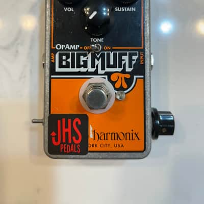 JHS Electro-Harmonix Op Amp Big Muff Pi Reissue with 