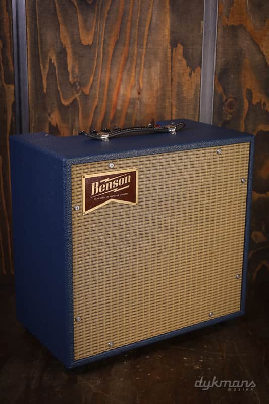 Benson Vinny Reverb Combo Blue Tolex, Wheat Grille image 1