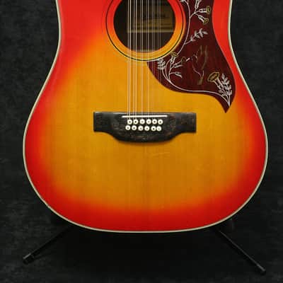 Ariana 9614, 12 string, Two Tone Sunburst, Made in Japan | Reverb
