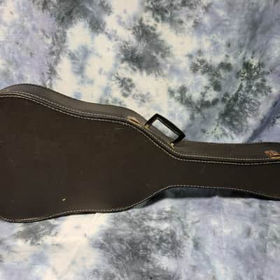 2002 Hofner Acoustic Guitar Model HAS-05GC New Strings Pro Setup Original Soft Shell Case image 12