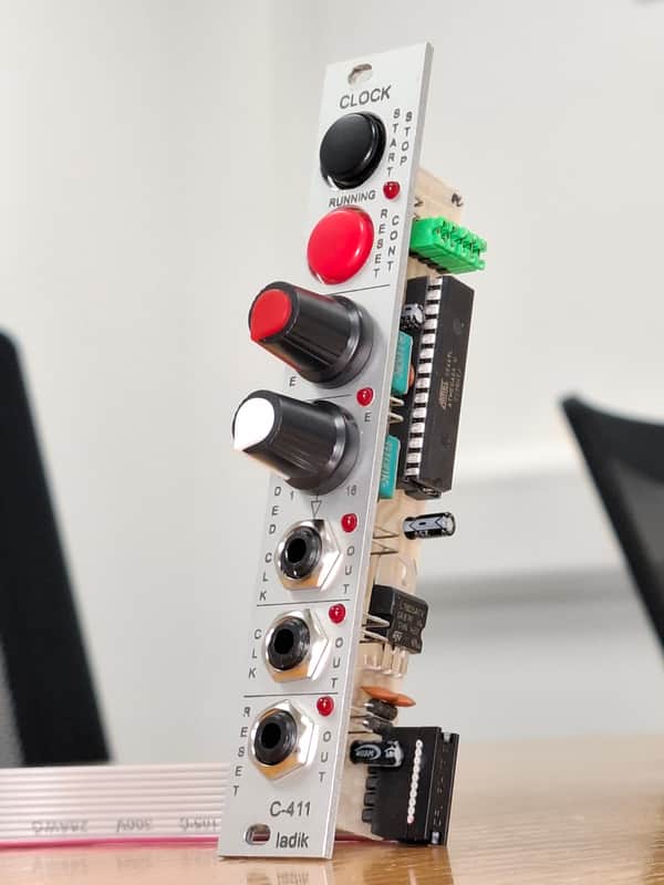 Ladik C-411 Clock Source & Divider Eurorack image 1