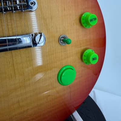 Gibson Les Paul Studio Double Trouble 2026 - Present - Cherry Sunburst - Pro Luthier Mod! Bonus Flame Top! image 23