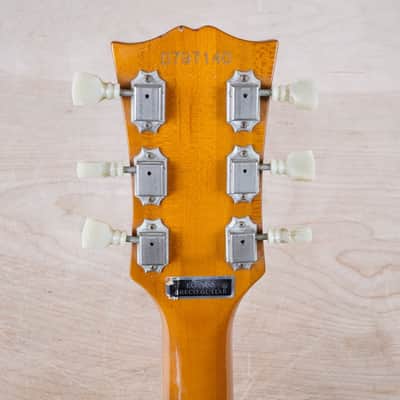 Greco EG-500 Deluxe MIJ 1979 Gold Top Maxon Mini Humbuckers Vintage Japan w/ Bag image 22