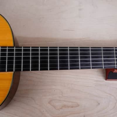 Yamaki GC-20 Grand Concert Guitar 1970's Natural Made in Japan MIJ w/ Bag image 7