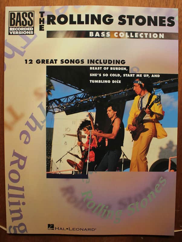 Rolling Stones Bass Collection Bass Guitar TAB Songbook image 1