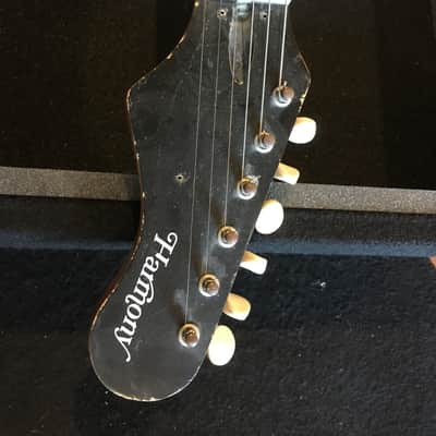 Harmony Rebel w/ Mustache Gold Foil Pickups image 4