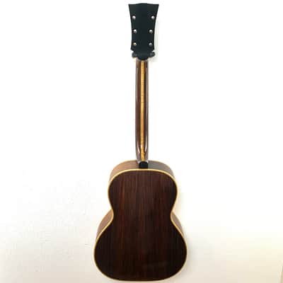 Handmade 00 Size Acoustic Deluxe Appointment Spruce Rosewood Abalone Inlay image 2