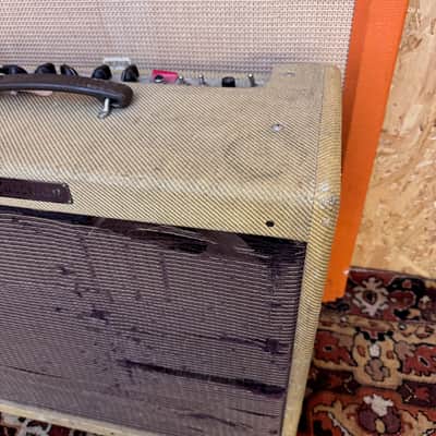 Vintage 1991 Fender Bassman 5F6-A 4x10 Tweed RI Valve Amplifier *Ex Eric Clapton* image 6