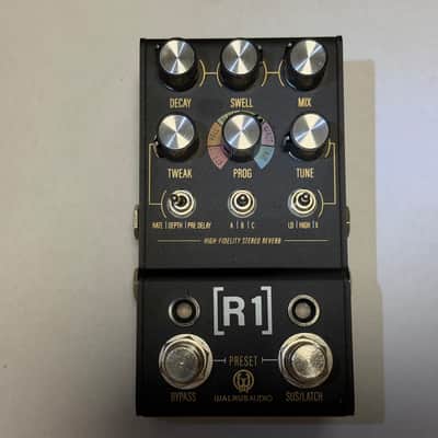 Walrus Audio Mako R1 High-Fidelity Stereo Reverb 2021 - 2024 - Black image 1