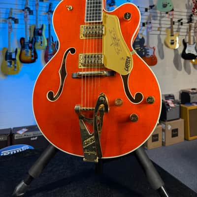 USED Gretsch G6120T Chet Atkins - Orange Stain, w Gretsch Case, Free Ship, Clean image 3