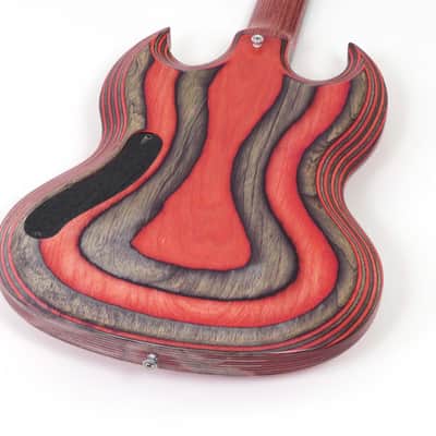 2009 Gibson Zoot Suit SG Limited Edition - Red and Black - Original Case Bild 11