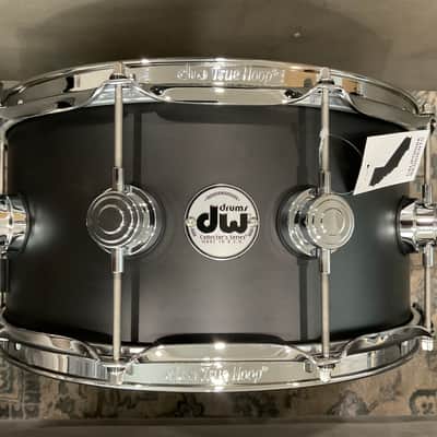 DW Collectors series maple - X2 Ebony Stain Snare Drum DRX26514SSC image 1