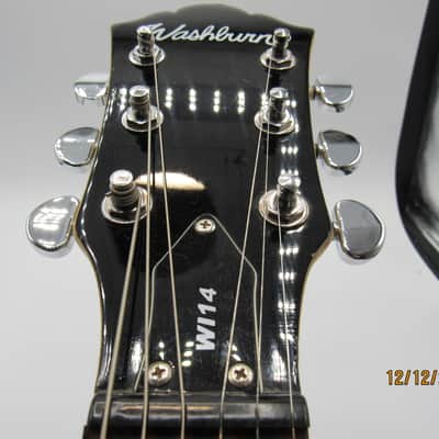 Washburn WI 14 in Gray Silver Metallic image 9