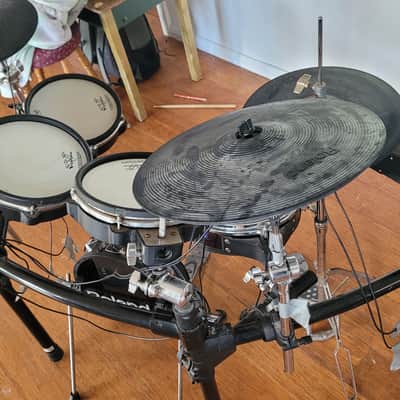 Roland TD-30KV V-Drum Kit with Mesh Pads 2010s - Black image 4