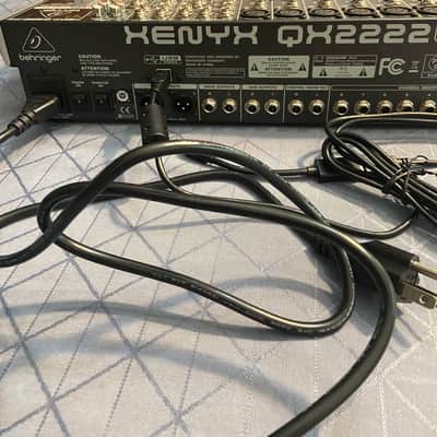Behringer Xenyx QX2222USB Mixer with USB Interface and Effects 2015 - Present - Standard image 3