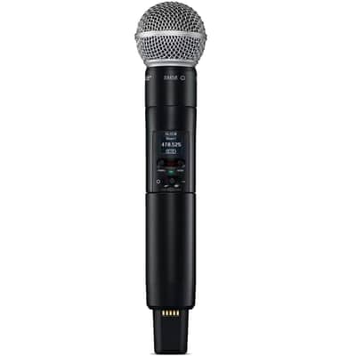 Shure SLXD24/SM58-G58 Wireless System With SM58 Handheld Transmitter- G58 Band (470-514 MHz) image 2