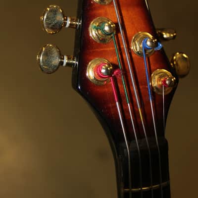 Mark Wood WV-CB5F-B 5 String Fretted Electric Violin, Viper (USED) Sunburst image 3