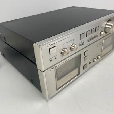 Luxman - C-02/M-02 - Power/Pre-Amplifier Set - Serviced (Repaired) image 3