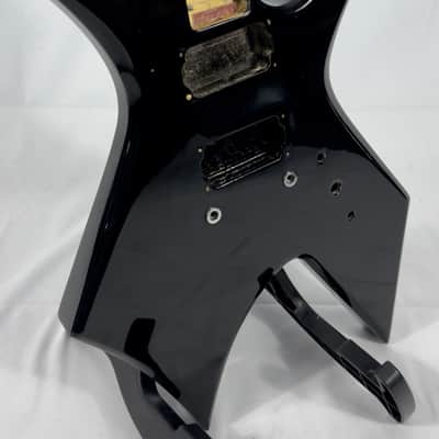 B.C. Rich Warlock Bronze Series Electric Guitar Body 2000’s - Black image 5