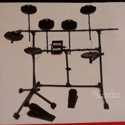 Batteria elettronica a pad Drumtastic Giorgi Editore 2005 - Nero-Rosso image 1