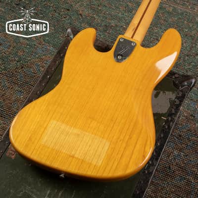 1990 Fender '75 reissue Jazz Bass JB75-750 Made in Japan image 10