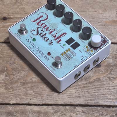 Electro-Harmonix Ravish Sitar Sitar Emulator 2011 - Present - Green / Red image 2