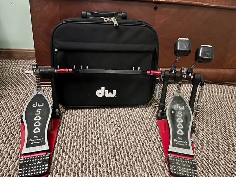 DW5000 Accelerator Double Bass Drum Pedal with case | Reverb