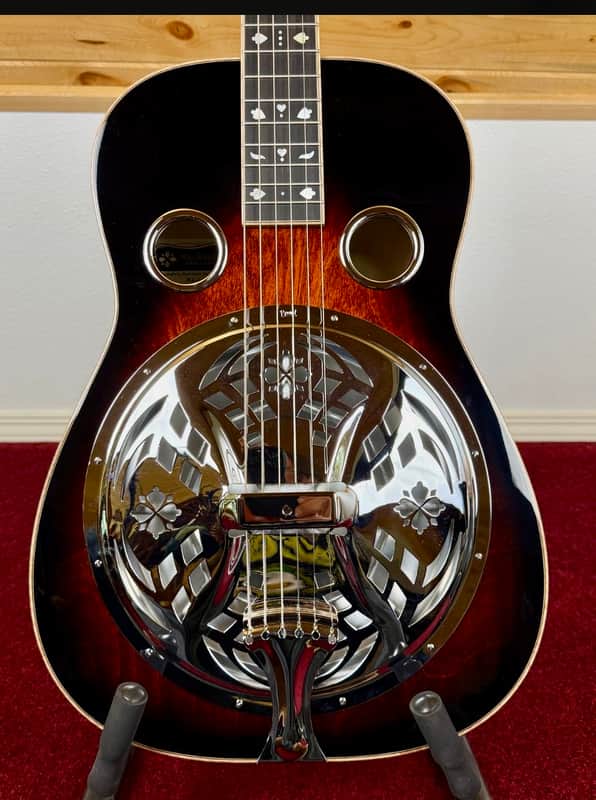 Beard Beard "Mike Auldridge 6" & Case 2022 Tobacco Vintage Sunburst image 1