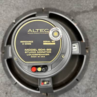 ALTEC Model 17 604-8G Coaxial Vintage Speakers – Professionally Restored – 1-Year Warranty image 18