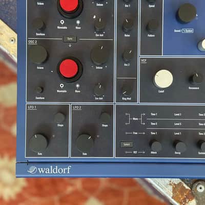 Waldorf M Desktop Synthesizer W/ Two Wavetable Oscillators image 7