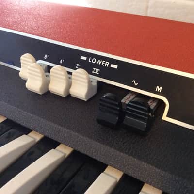 Original vintage VOX Super Continental 1967 analog combo organ image 12