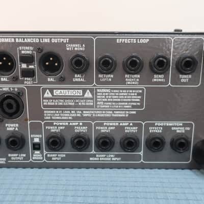 2013 Ampeg SVT4PRO 1800 Watt Bass Head w/Tube Preamp Korg Tone Works Tuner SBK Plastic Hard Case image 11