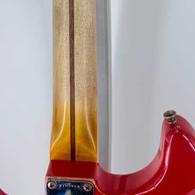 Fender USA Custom Shop  1957 HEAVY RELIC STRAT- FIESTA RED Ser#:R150868 image 14
