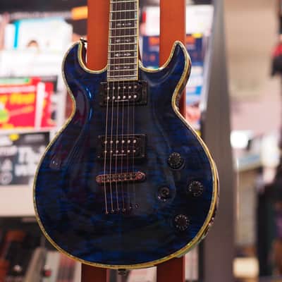Schecter Diamond Series S-1 Elite See Thru Blue image 2