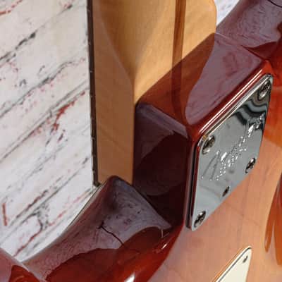Fender 2008 American Standard Stratocaster Electric Guitar Sienna Sunburst w/OHSC USED image 12