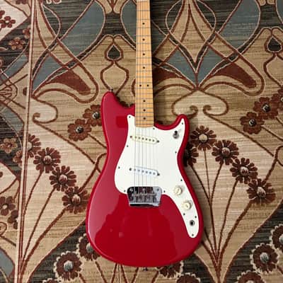 Fender Offset Duo-Sonic Shell Pink (972) | Reverb