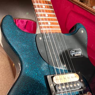 Gibson Custom Shop M2M '58 Humbucker Les Paul Junior Jr DC Brunswick Blue image 16