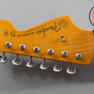 2007 Fender Japan JM66 Jazzmaster USB ’62 Reissue – Rare Blonde Ash + Anodized Pickguard & Gig Bag image 3