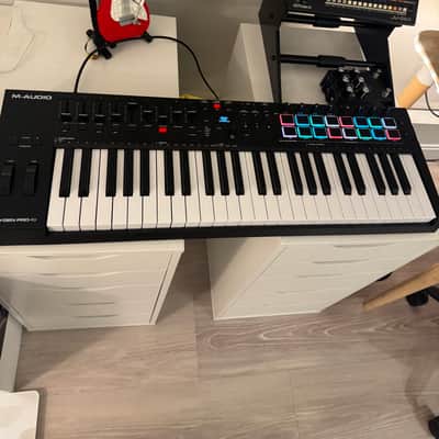 M-Audio Oxygen Pro 49 MIDI Keyboard Controller 2020 - Present - Black image 2