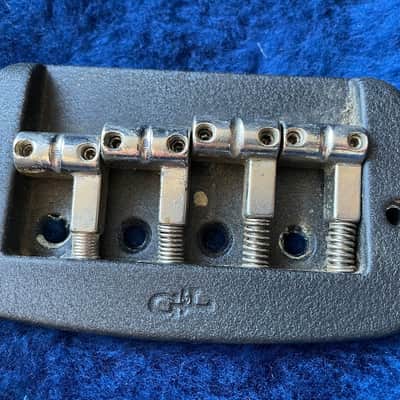 Vintage 1984 G&L SB-2 Electric Bass Saddle Bridge Lock Fixed w/ Original Hardware image 2