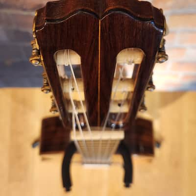 Antique 1920 Juan Pastor Classical Guitarra Natural-Brazilian Rosewood-Restored-Amazing Tone-w/ OHSC image 3