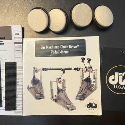 DW DWCPMCD2 MCD Machined Chain Drive Double Bass Drum Pedal – Polished image 12