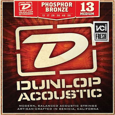 3 Sets of Dunlop DAP1356 AG-PHB MEDIUM Acoustic Phosphor Bronze Strings image 4