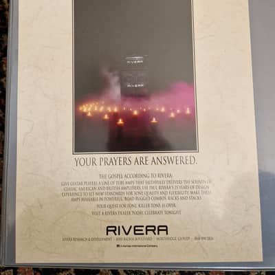 Rivera Manual and Broschure and Schematic Folder image 1