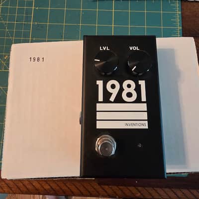1981 Inventions LVL Full-Range Overdriver 2023 - Present - Various image 1